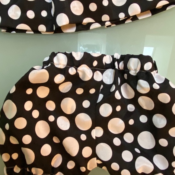 Black & White dress with chain belt and matching undies - Picture 4 of 4